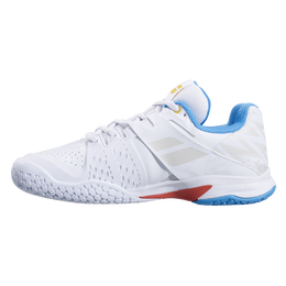 Propulse All Court Junior Tennis Shoe - White/Blue